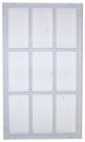 20" x 36" 9 Lite Door Window Frame