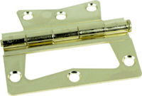 Heavy Duty Polished Brass Interior Door Hinge