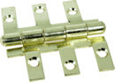 Polished Brass 6 Finger Interior Door Hinge
