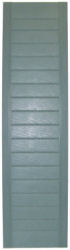 7" Closed Shaker Panel Vinyl Shutters