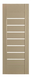 7" Open Shaker Panel Vinyl Shutters