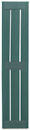 9" Open Weave Framed Board-N-Batten Vinyl Shutters