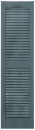 12" x 55" Open Louvered Vinyl Shutters