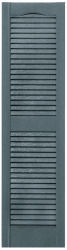 14 1/2" x 80" Open Louvered Vinyl Shutters