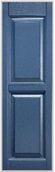14 3/8" x 71" Economy Raised Panel Vinyl Shutters