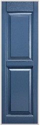 14 1/2" x 55" Raised Panel Vinyl Shutters