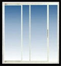 Kinro 72" x 76" Aluminum Sliding Patio Door
