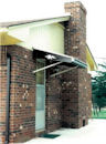 5' x 48" Dura-Bilt® Aluminum Door Canopy