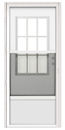 34%26quot%3B+x+78%26quot%3B+Kinro+Combination+Exterior+Door+with+9+Lite+Window+and+White+Self+Storing+Storm
