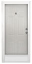 34" x 78" Six Panel Steel Combination Exterior Door with Full View Storm Door