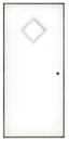 32" x 80" Out-Swing Exterior Door With Diamond Window