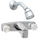 Phoenix&reg; 8&quot; Chrome Tub Faucet & Shower Diverter