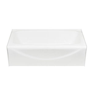 American Fiberglass 54 X 27 White, 54 X 27 Bathtub With Surround