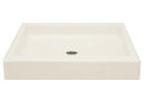 American Bath 32&quot; x 32&quot; Almond Standard Gauge ABS Shower Pan