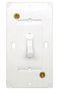 Wirecon&reg; White Self Contained Wall Switches