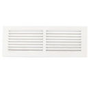 Continental 14" x 4" White Return Air Grille
