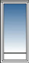 36" x 80" Out-Swing Full View Storm Door