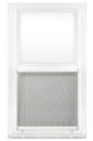 Kinro 14&quot; x 40&quot; White Vinyl Vertical Sliding Window