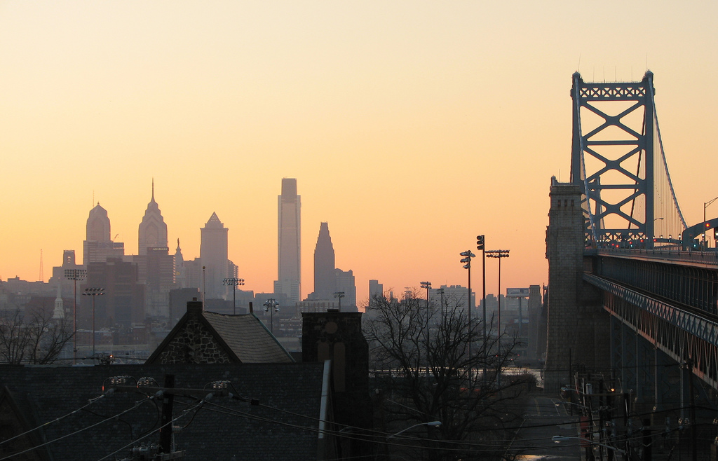 Philadelphia, Pennsylvania Skyline.