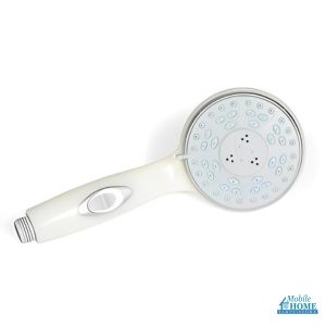 Camco RV/Marine 5 Function Off White Shower Head