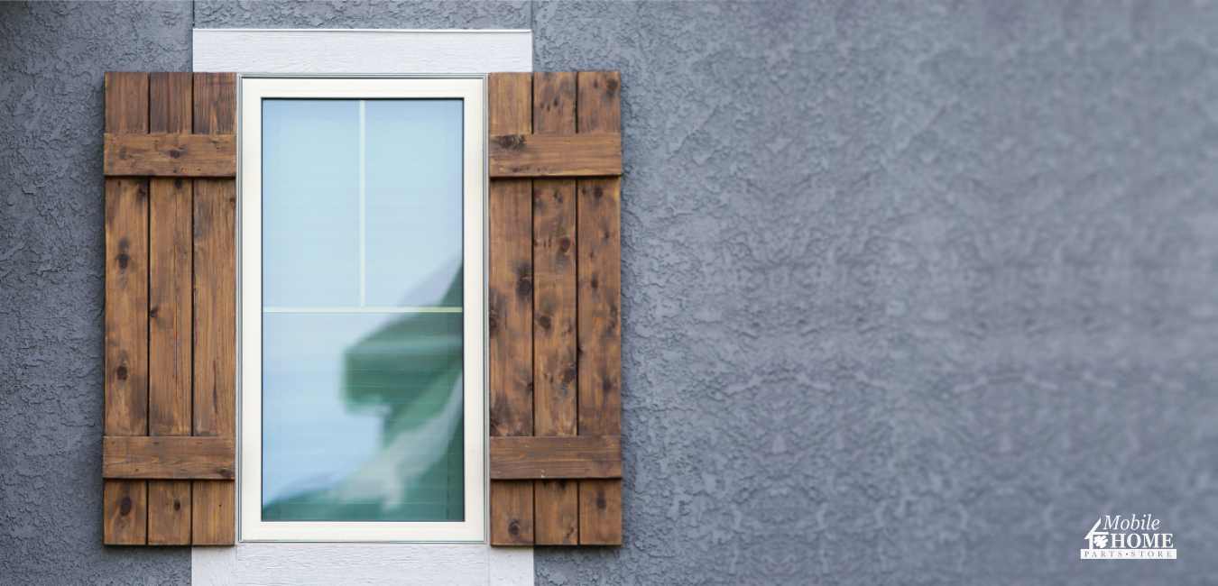 Mobile Home Board and Batten Shutters