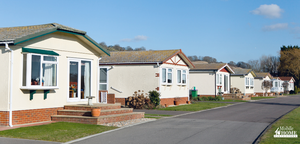 mobile homes with brick skirting