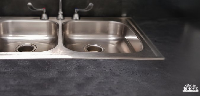 stainless steel sink