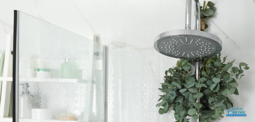 walk-in shower head