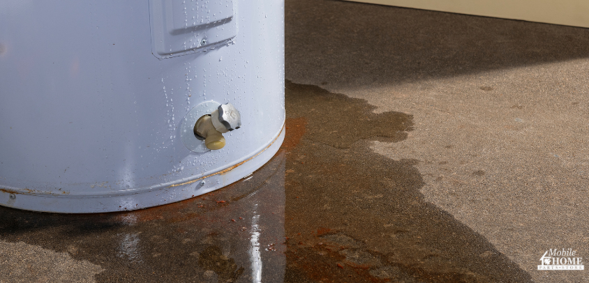 mobile home’s water heater