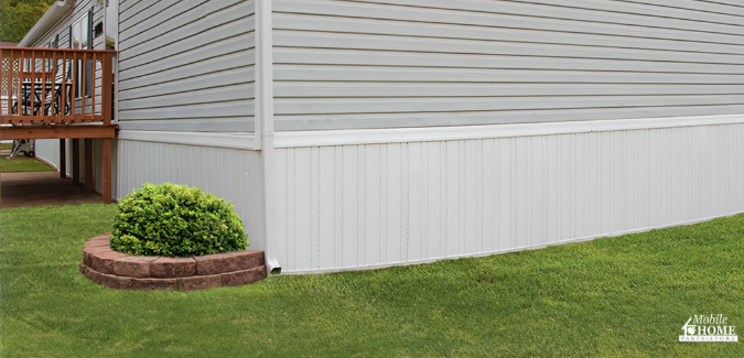 mobile home vinyl skirting