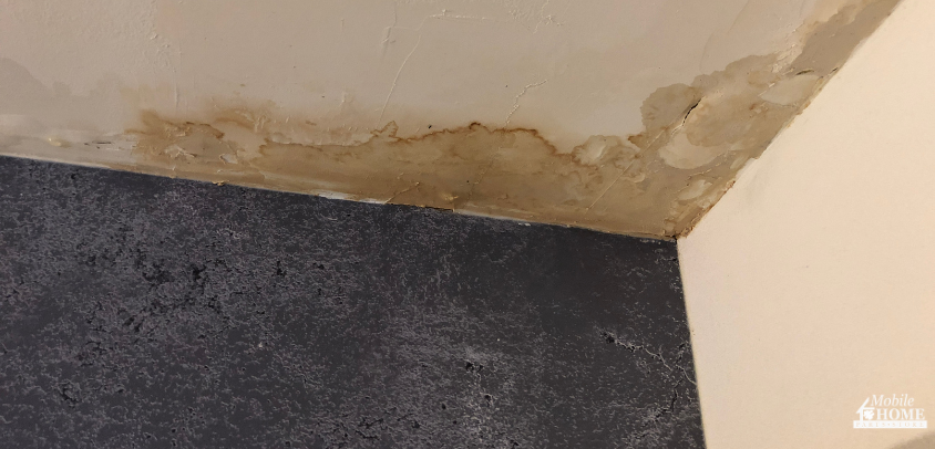 mobile home roof leak